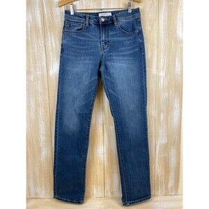 Liverpool Men’s Size 31/34 (32x32) Relaxed Straight Leg Stretch Blue Jeans Eco